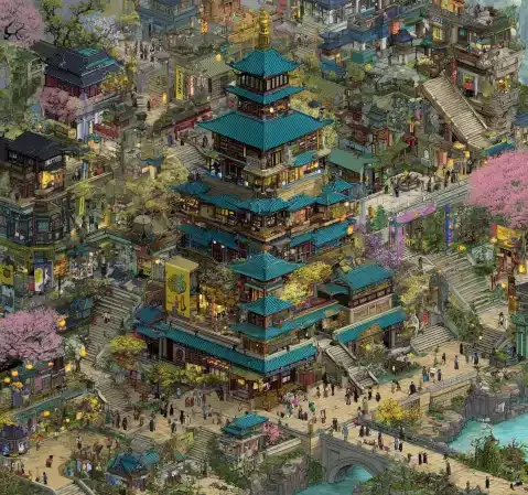 首屏主视觉呈现服务场景的实拍画面，用于建立品牌气质；服务方向区配图分别对应不同方向的真实工作场景，帮助访客在文字之外快速区分方向差异。